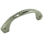 3 1/2" Centers Rope Handle In Polished Nickel
