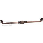 12" Center Indian Drum Hanging Pull in Distressed Copper