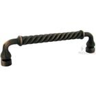 5" Centers Twisted Pull in Valencia Bronze