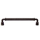 8" Centers Twisted Pull in Oil Rubbed Bronze