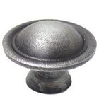 1 1/2" Smooth Dome Knob in Distressed Nickel