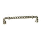12" (305mm) Centers Twisted Appliance/Oversized Pull in Satin Nickel in Satin Nickel