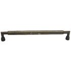 18" Centers Cylinder Middle Appliance Pull in Antique English
