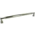 18" Centers Cylinder Middle Appliance Pull In Polished Nickel