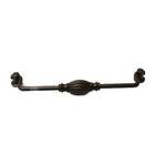 8" Center Indian Drum Hanging Pull in Oil Rubbed Bronze