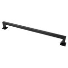 11" Centers Squared Modern Handle in Black