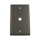 Single Cable Cover Switchplate in Oil Rubbed Bronze