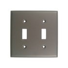 Double Toggle Switchplate in Oil Rubbed Bronze