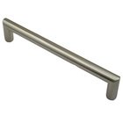 7" Centers Rounded Modern Handle in Satin Nickel