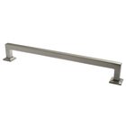 9" Centers Squared Modern Handle in Satin Nickel
