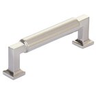 3-1/2" Centers Cabinet Pull in Satin Nickel