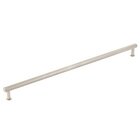 24" Centers Knurled Appliance Pull in Brushed Nickel
