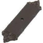 Solid Brass Oil Rubbed Bronze 4 1/4" x 1" Backplate