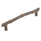 Antique Bronze 6" Center Twig Pull