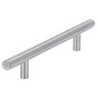 128 mm Centers European Bar Pull in Stainless Steel