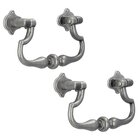 (Two Pack) 64 mm Centers Drop Pull in Tin