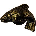 Fish Knob Facing Left in Bronzed Black