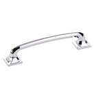5" Centers Squared Handle in Polished Chrome
