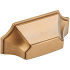 3" (76mm) Center Brushed Bronze Cup Pull