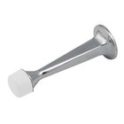 Heavy Duty 3" Solid Door Stop in Polished Chrome