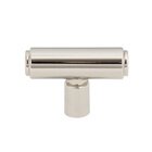 Clarence 2" Long Bar Knob in Polished Nickel