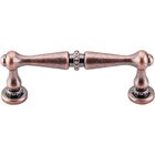 3" (76mm) Centers Pull in Antique Copper