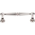 Edwardian 3 3/4" Centers Bar Pull in Polished Nickel
