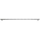 Solid Bar 26 15/32" Centers Bar Pull in Brushed Stainless Steel