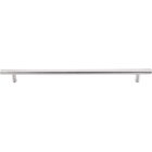 Solid Bar 11 11/32" Centers Bar Pull in Brushed Stainless Steel