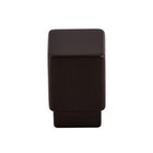 Tapered 3/4" Long Square Knob in Oil Rubbed Bronze