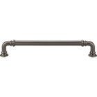 Reeded 7" Centers Bar Pull in Ash Gray