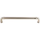 Reeded 18" Centers Appliance Pull in Polished Nickel