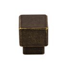 Tapered 1" Long Square Knob in German Bronze