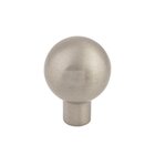 Brookline 7/8" Diameter Mushroom Knob in Brushed Satin Nickel