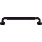 Lily 6 5/16" Centers Bar Pull in Flat Black