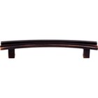 Flared 5" Centers Bar Pull in Tuscan Bronze