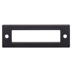 Hollin 3" Centers Pull Backplate in Flat Black