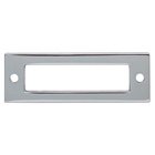 Hollin 3" Centers Pull Backplate in Polished Chrome