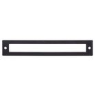 Hollin 6 5/16" Centers Pull Backplate in Flat Black