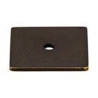 Square 1 1/4" Knob Backplate in German Bronze