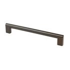 7 1/2" Centers Flat Edge Pull in Brushed Oil Rubbed Bronze