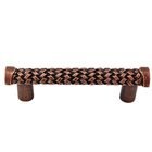 Braided Handle - 76mm in Antique Copper