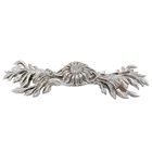 3" Centers Sunflower Pull in Polished Nickel