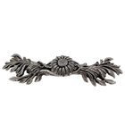 3" Centers Sunflower Pull in Vintage Pewter