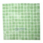 Recycled Glass Tile Mesh Backed Sheet in Green Apple