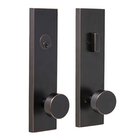 Addy Handleset with Mesa Knob in Oil Rubbed Bronze
