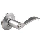 Privacy Norwood Lever in Satin Chrome