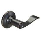 Privacy Keowee Right Handed  Lever in Oil Rubbed Bronze