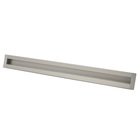 Recessed Pull 17 5/8" in Stainless Steel