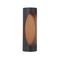 Craftmade - Ellipse - 2 Light Medium LED Outdoor Pocket Sconce in Matte Black/Satin Brass